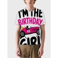 thumbnail image 2 of T-shirt short sleeve round neck summer casual loose N208, 2 of 5