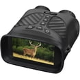 thumbnail image 2 of Full Color All Black Binocular Night Vision Telescope Handheld Outdoor Digital Photo Video Bird Watching Mirror 3.0 Large Screen(DT39Green), 2 of 6