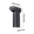 thumbnail image 3 of Arestory Compressed Air Duster - 150000RPM Electric Air Duster for Cleaning Keyboard&PC 3 Gears Adjustable Rechargeable Cordless Jet Dry Blower Air Blower for Car and Home (Black), 3 of 8