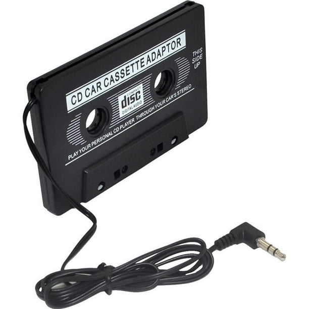 Prise jack 3,5 mm CD voiture cassette adaptateur stéréo convertisseur de  bande câble