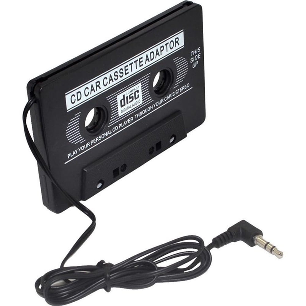 Opolski 3.5mm Jack Car AUX Cassette Tape Adaptateur Audio MP3 CD Phone  Radio Converter 
