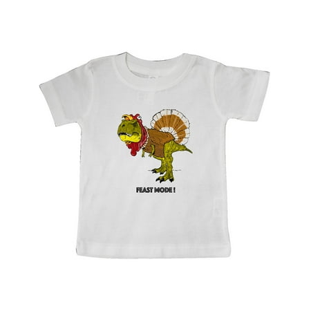 

Inktastic King of Thanksgiving Feast Mode in Green Gift Baby Boy or Baby Girl T-Shirt