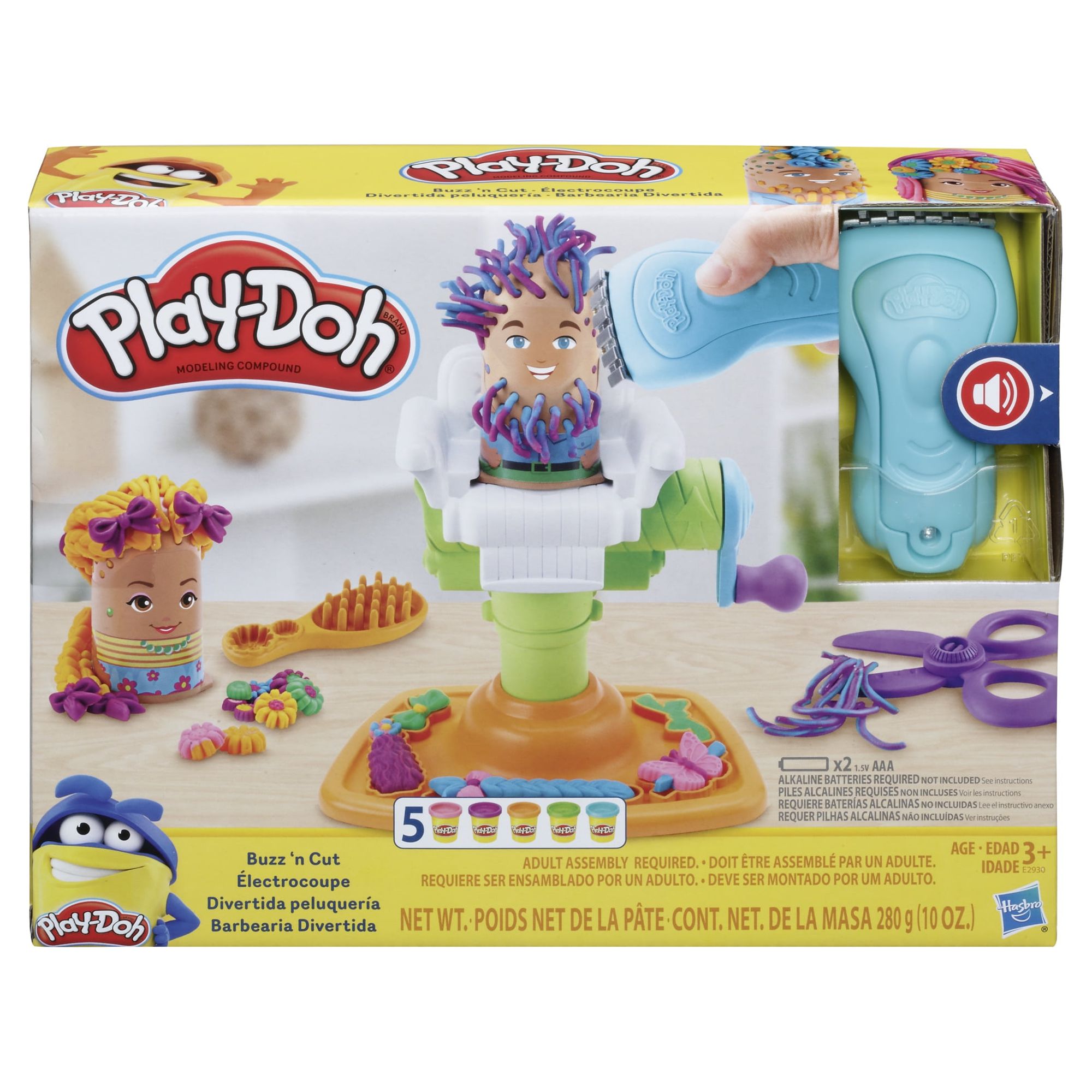 Play-Doh Buzz 'n Cut Barber Shop Set - image 3 of 5
