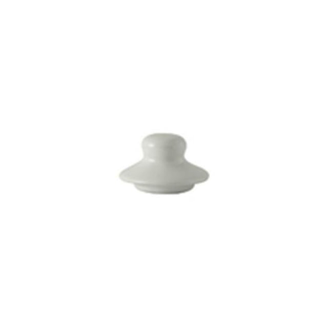 Tuxton BWT-18AL Vitrified China Tea Pot Lid White - 18 oz - 1 Dozen