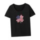 thumbnail image 5 of Camiseta para mujer verano casual clásico básico camiseta para compras señoras regalo XL, 5 of 7