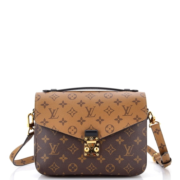 Pre-Owned Pochette Metis Reverse Monogram Canvas By Rebag