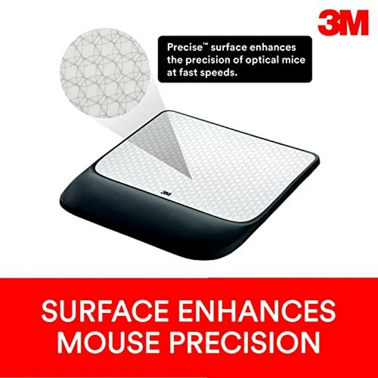 3M Gel Mouse Pad with Wrist Rest, Small
