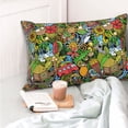 thumbnail image 4 of Sikiie Hawaiian Culture Symbols 1 Pillow Covers, Throw Pillow Case Cushion Covers,Cushion for Bedroom,Couch,Home-14"x20", 4 of 6