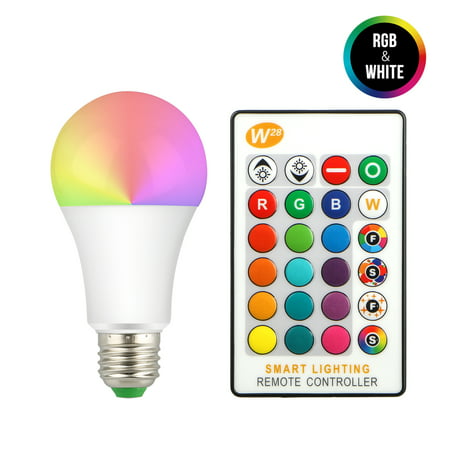 10W RGB LED Bulb E27 16Color Changing Atmosphere Decorative Light Flash Strobe