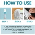 thumbnail image 6 of Quick Care Cleaner For White Sneakers, Sneaker Cleaning Kit Removes Dirt And Stain, Foam Zone 150 Shoe Cleaner, 6 of 8