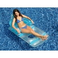 thumbnail image 2 of Swimline Deluxe Inflatable Pool Lounge Chair, Color Varies (Pink or Blue), 2 of 2