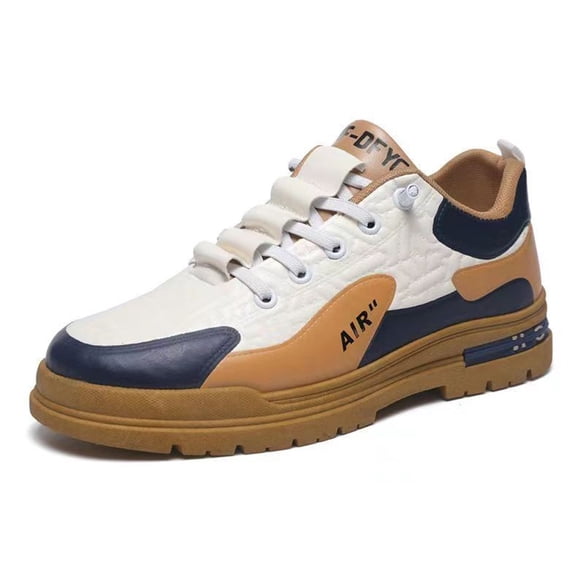 NOKIO Men's Sneaker Wide Width S𝗅ip On Sport Shoes Breathable Lightweight Athlet𝗂c Shoes 𝖫a𝖼e Up Non-S𝗅ip Casual Shoes Comfortable Cushion Running Shoes for Back to College, Summer and Autumn