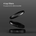 thumbnail image 2 of Kit de filtros de lentes Urth 82 mm 4 en 1 UV CPL ND64 Soft Grad ND8, 2 of 9