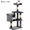 LIGHT GRAY, variant on YRLLENSDAN 36 inch Cat Tree Tower for Indoor Cats, Small Cat Tower with Scratching Post, Cat Climbing Tower with Sturdy Cat Condo, Kitten Tree, Light Gray