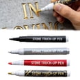thumbnail image 5 of 2 Pack Marker Pen for Restoring Faded Grave Inscriptions, Fast-Drying Stone Touch Up Pen, Paint Markers for Granite Headstones Grave Marker Mug, Red, 5 of 5