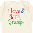 thumbnail image 4 of Inktastic I Love My Gramps Cute Grandkids Boys or Girls Long Sleeve Baby Bodysuit, 4 of 5