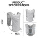 thumbnail image 2 of Bolsa de agua para bicicleta de 5 l, mochila para deportes al aire libre, ciclismo, cross-country, para hombres y mujeres, 2 of 5
