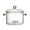 A, variant on High Borosilicate Glass Saucepan with Cool-Touch Handles | Stovetop, Oven & Microwave Safe | 1 Quart Mini Crock Pot for Simmering & Soaking