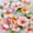 Tan Terracotta Coffee, variant on Manfei Boho Flower Paisley Blackout Curtains,Spring Garden Window Curtains Pack of 2 (38x45 Each)