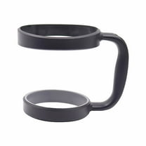 2-Pack 30oz Tumbler Handle with Anti- Grip - Adjustable Universal Cup Holder Attachment for Coffee Mugs & Travel Tumblers - Fits Most Standard Size Cups