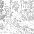 thumbnail image 2 of Mythogoria Frozen Nightmares: A Chilling Horror Coloring Book, 96 pages (Paperback), 2 of 3