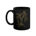 thumbnail image 2 of Vintage Letter Y Design  Mug Unisex's -Image by Shutterstock, 2 of 4