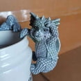 thumbnail image 4 of 4 PCS Planter Pot Hanger Miniature Fairy Garden Decor Dragon Flower Pot and Vase Hugger Creative 3D Craft Dragon Figurines Climbing Decoration Home Office Desk Ornaments, 4 of 5