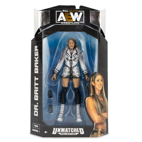 Toutes les luttes d'élite AEW Dr. Britt Baker D.M.D. Figurine d'action Figurine de collection inégalée - Série 1