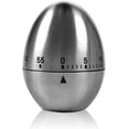 thumbnail image 1 of Kitchen timer, "Egg" kitchen timer, Funny egg timer, Stainless steel Timer kitchen with stopwatch Hand wash, 1 of 5