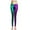 Dark Green, variant on Women's Versatile Metallic Finish Skinny Fit Pants, Colorful Shiny Leather Leggings Sky Blue M