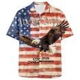 thumbnail image 6 of Yindaity Usa Shirts for Men 250 Years American 1776 2026 250th 4th July Independence Day T-Shirt(Watermelon Red,XL), 6 of 6