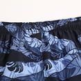 thumbnail image 6 of Summer Savings! Stamzod Men's Beach Shorts Summer Colorblock Palm Tree Printed Quick-Drying Surfing Athletic Shorts Plus Size Outdoor Apparel Swim Trunks On Clearance, 6 of 6