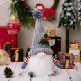 thumbnail image 2 of Adorno NavideñO Sombrero de Punto MuñEco Rudolph Iluminado MuñEco Gnomo Sin Rostro Suministros de DecoracióN NavideñA Gris, 2 of 10