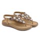 thumbnail image 5 of Sandalias planas bohemias cómodas con diamantes de imitación, zapatos de verano con soporte para el arco para mujer, 5 of 9