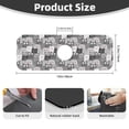 thumbnail image 2 of Sikiie Cats Group Splash Guard for Sink Faucet-1 PC Super Absorbent Fast Drying Mat Sink Gadgets-Splash Guard for Kitchen, Sink Mat, 2 of 7