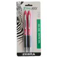 thumbnail image 1 of Zebra Z-Grip Max Gel Pen, Retractable, Fine Point, 0.7mm, Red Ink, 2 Pack, 1 of 1