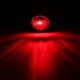 thumbnail image 4 of Paquete mixto de 3 luces LED de posición laterales redondas de 3/4 de pulgada, 10 ámbar, 10 rojas y 10 blancas, montaje empotrado para remolque, camión, barco, autobús, a prueba de golpes, 12 V CC, 4 of 5