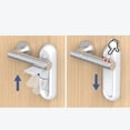 thumbnail image 3 of For Home Use User-friendly Installation Anti-Open Door Lock Home Security 128.2*36*21.5mm Discreet Design Door Lock, 3 of 4