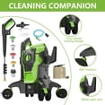 thumbnail image 4 of iFaveorr 4800 PSI 2.0 GPM Electric Pressure Washer, Great Father's Day Gift for Men, Gifts for Husband Dad, 33FT Power Cord, 23FT Pressure Hose, 450ml Foam Cannon for Car Driveway Patio Garden, 4 of 7