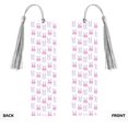 thumbnail image 2 of Kdxio Heart Rabbit Print Metal Tassel Bookmarks,Perfect Gift for Art Lovers and Bookworms Metal Bookmarks for Women, 2 of 8