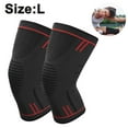 thumbnail image 1 of Knee Braces For Knee Pain (Pair) Support For Women & Men, Neoprene Stabilizer Wrap, Compression Knee Sleeve For Weightlifting, Working Out, Running, MCL, ACL, Meniscus Tear, Arthritis, Recovery, 1 of 8