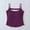 Purple, variant on Built In Bra Tank Tops For Women Sevevn Women's Cutout Detail Crop Cami Top Sleeveless Spaghetti Strap Tank Top Black S