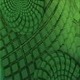 thumbnail image 1 of Ahgly Company Indoor Square Patterned Deep Emerald Green Area Rugs, 5' Square, 1 of 6