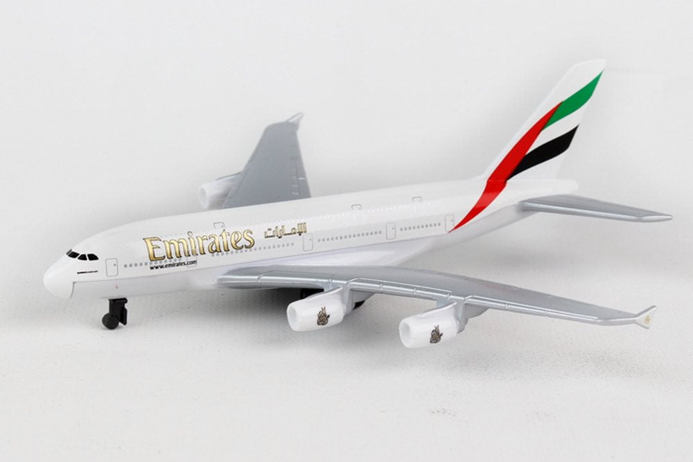 Самолет копия купить. Самолет металлический Emirates игрушка. Модель самолета Emirates Extro.