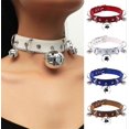 thumbnail image 5 of Faux Fur Cat Ears Headband Furry Wolf Fox Long Tail Costume Halloween Party Neck Choker Cosplay SetBlue, 5 of 5
