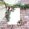 thumbnail image 3 of de de boda artificial Plantas de decoració accesorios de Rojo Colcomx arco flores, 3 of 8