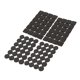 thumbnail image 5 of unbranded 4Ud Protectores Para Patas De Muebles Antideslizantes Adhesivos Para Uso En Hogar Color Negro, 5 of 8
