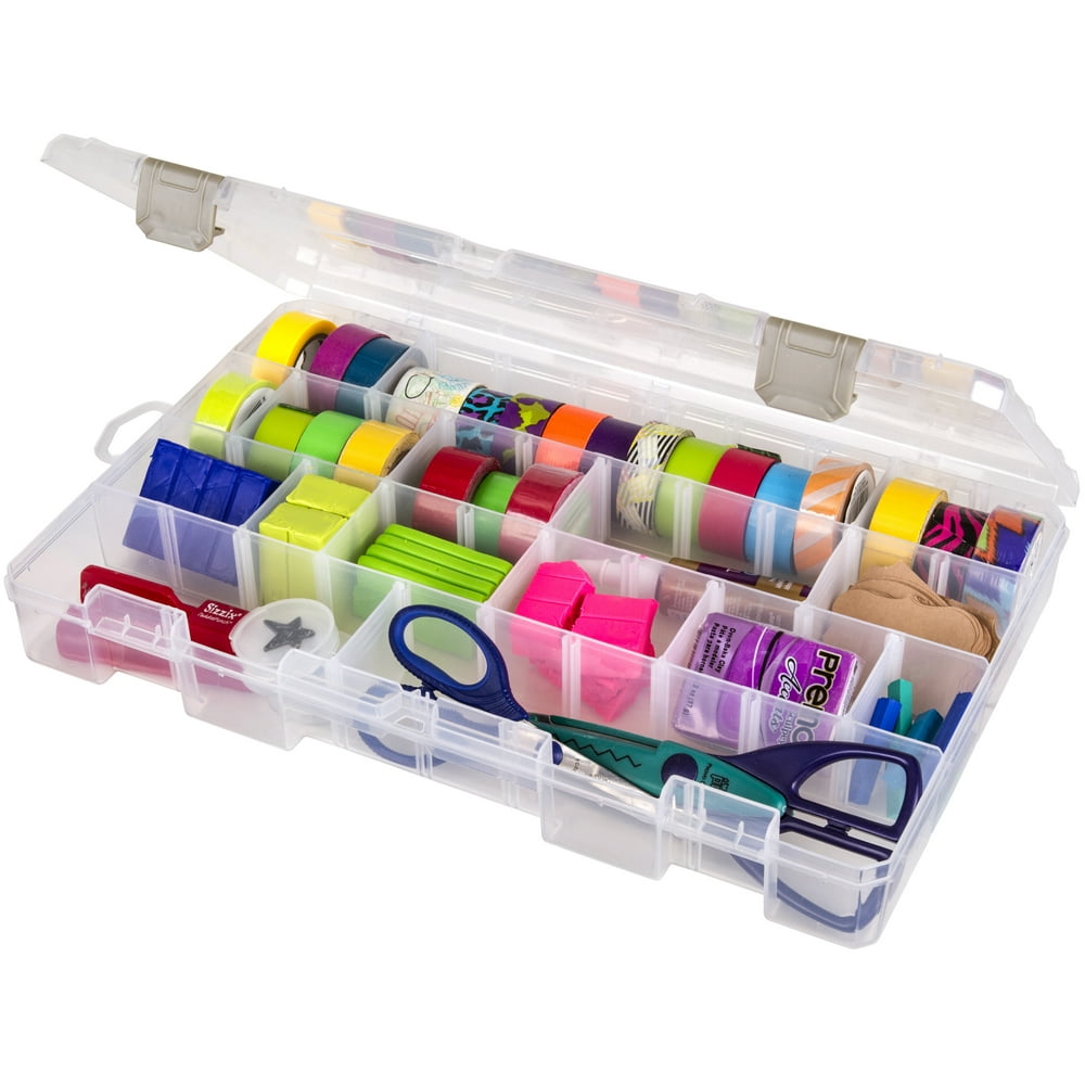 ArtBin Large Solutions Box with Dividers - Walmart.com ...