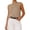 F-Khaki, variant on SOMER Tank Tops for Women V Neck Silk Satin Cami Sleeveless Camisole Blouses Casual Basic Tank Shirt