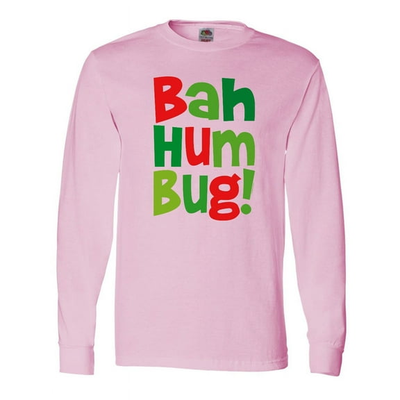 Inktastic Bah Humbug Long Sleeve T-Shirt